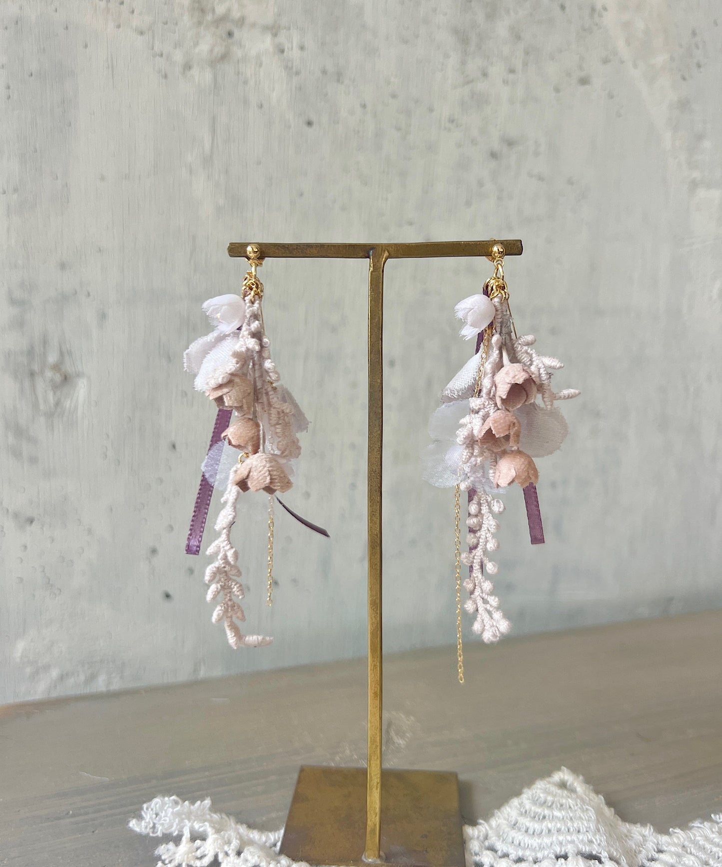 スズランの花束ピアス/イヤリング