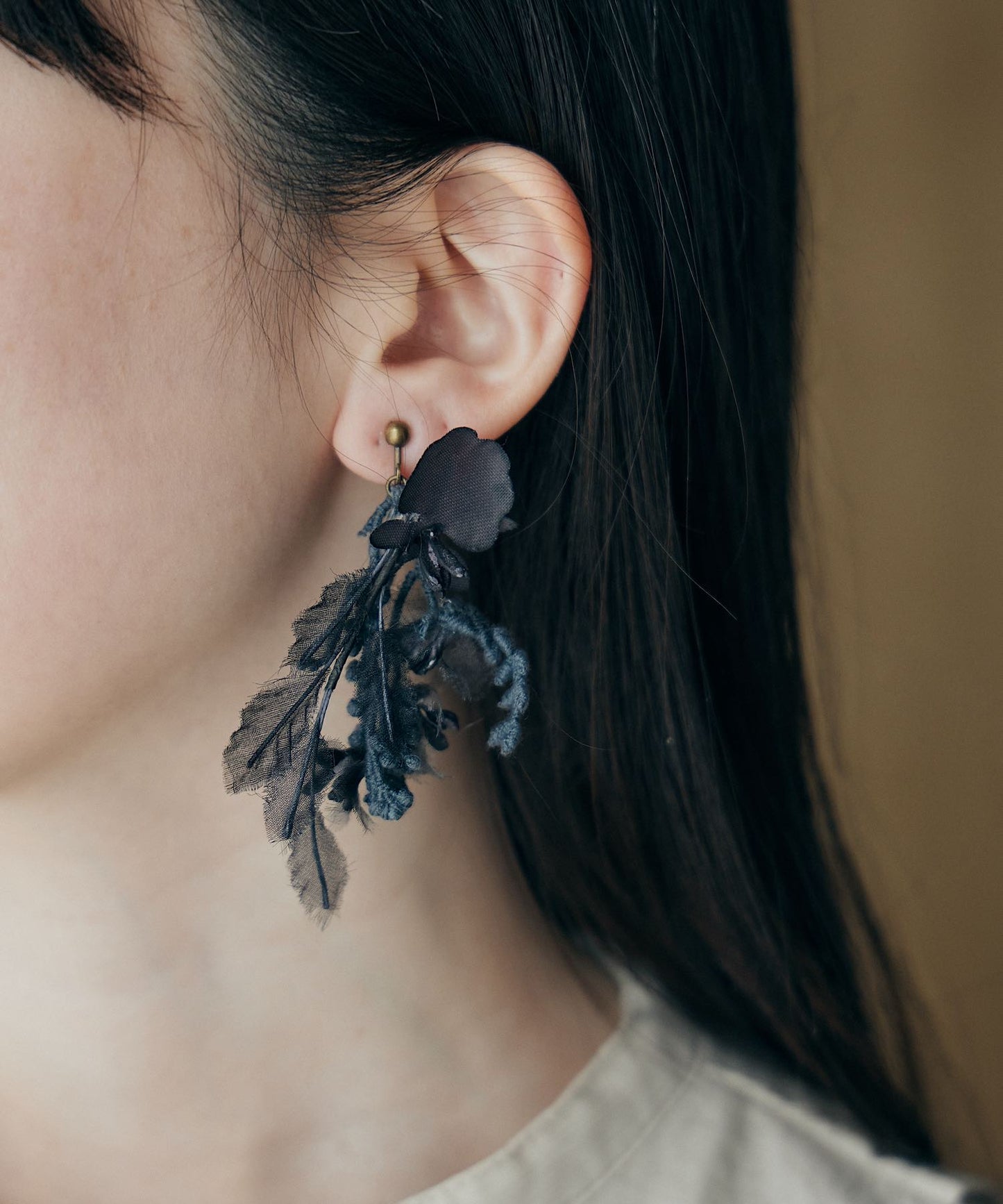オンシジウムのピアス/イヤリング