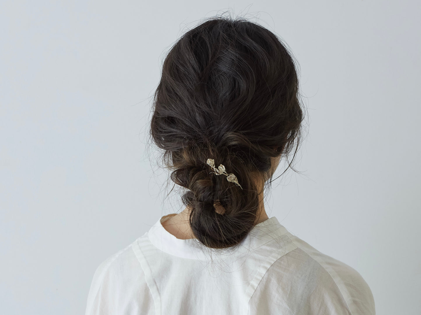 デルフィニウムのヘアピン*silver