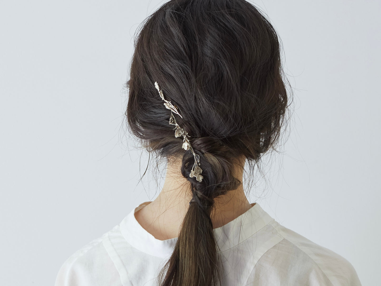 デルフィニウムのヘアピン*silver