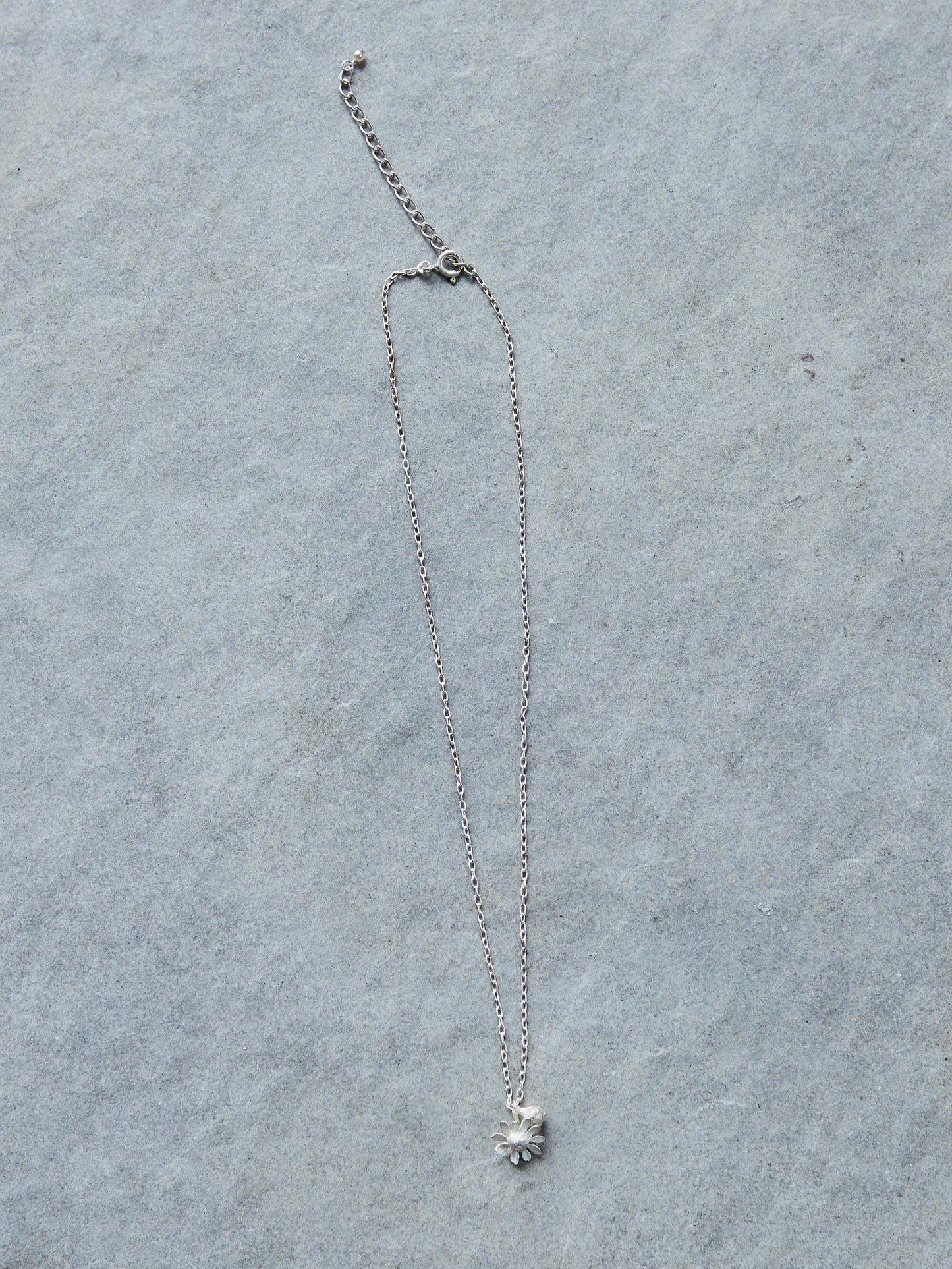カモミールのネックレス*silver