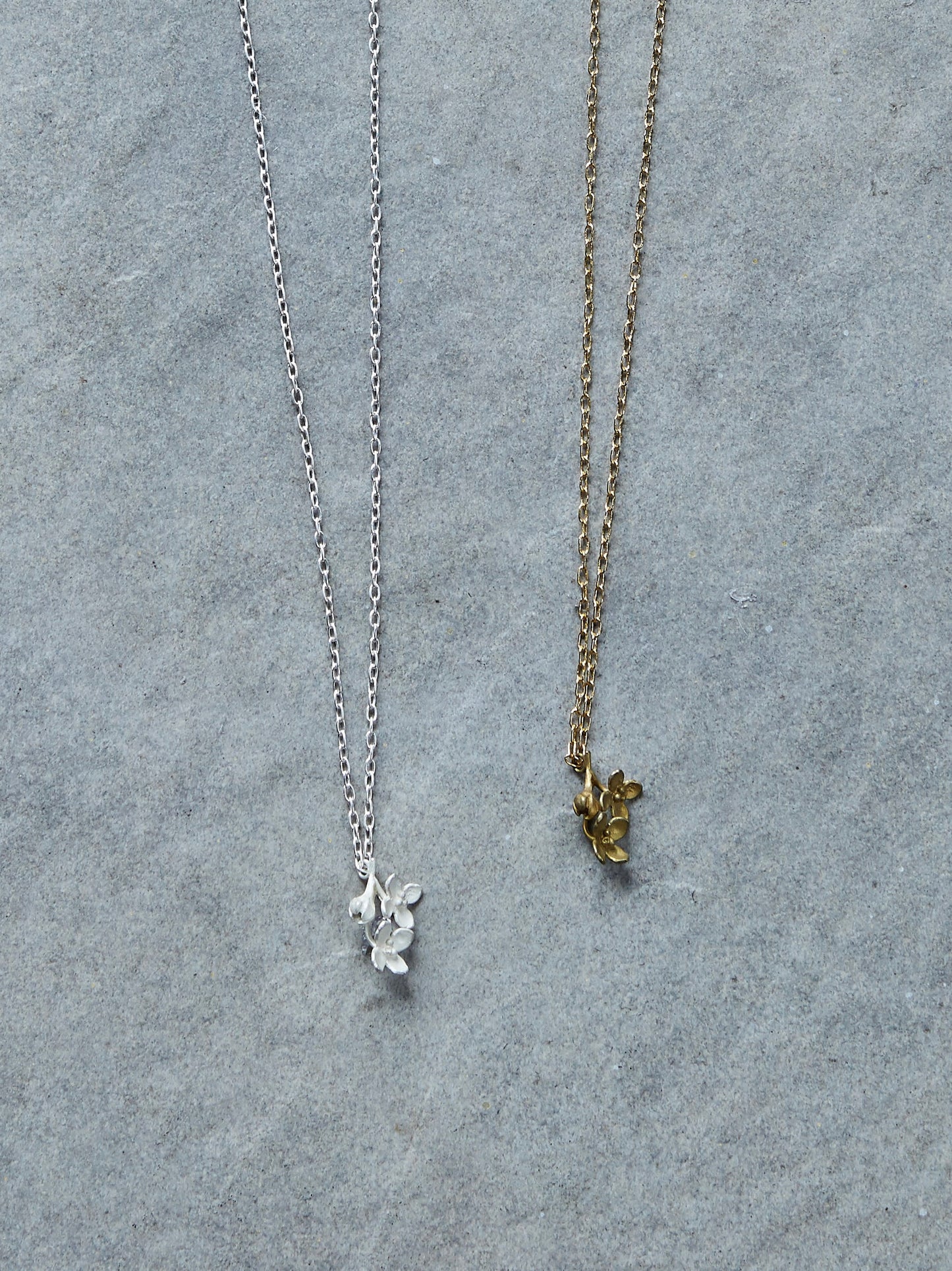 金木犀のネックレス*brass