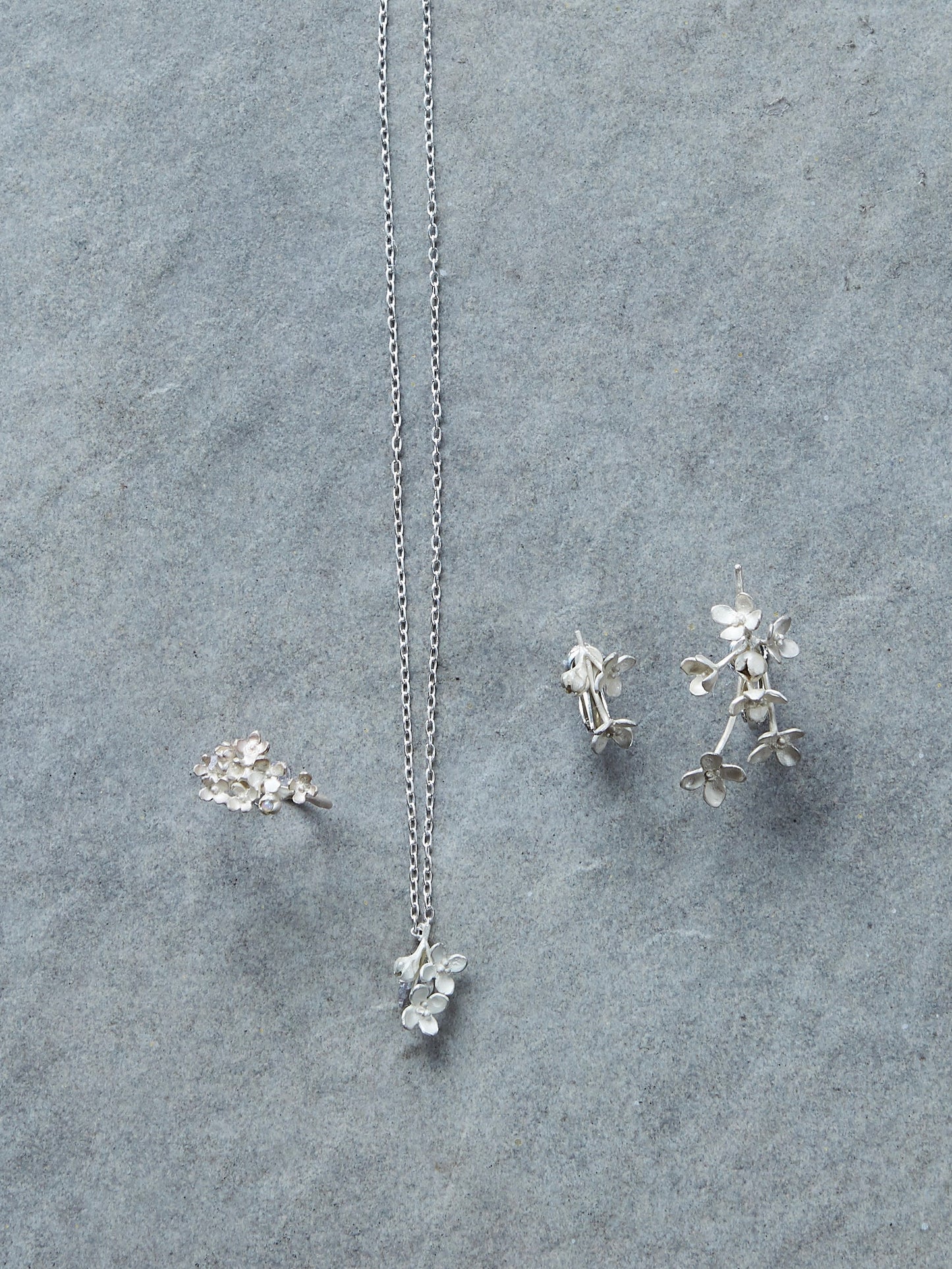 金木犀のネックレス*silver