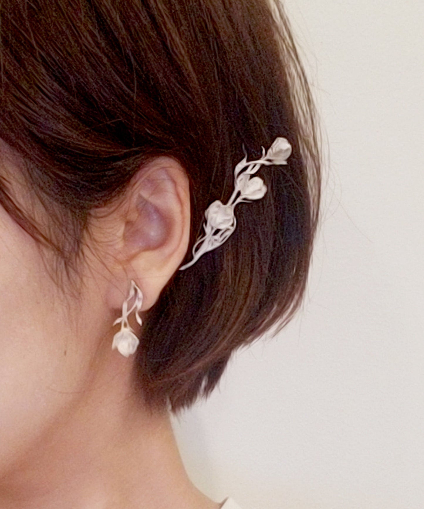 デルフィニウムのヘアピン*silver