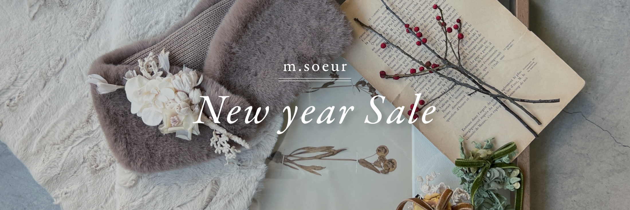 2025 ＊ New Year Sale m.soeur