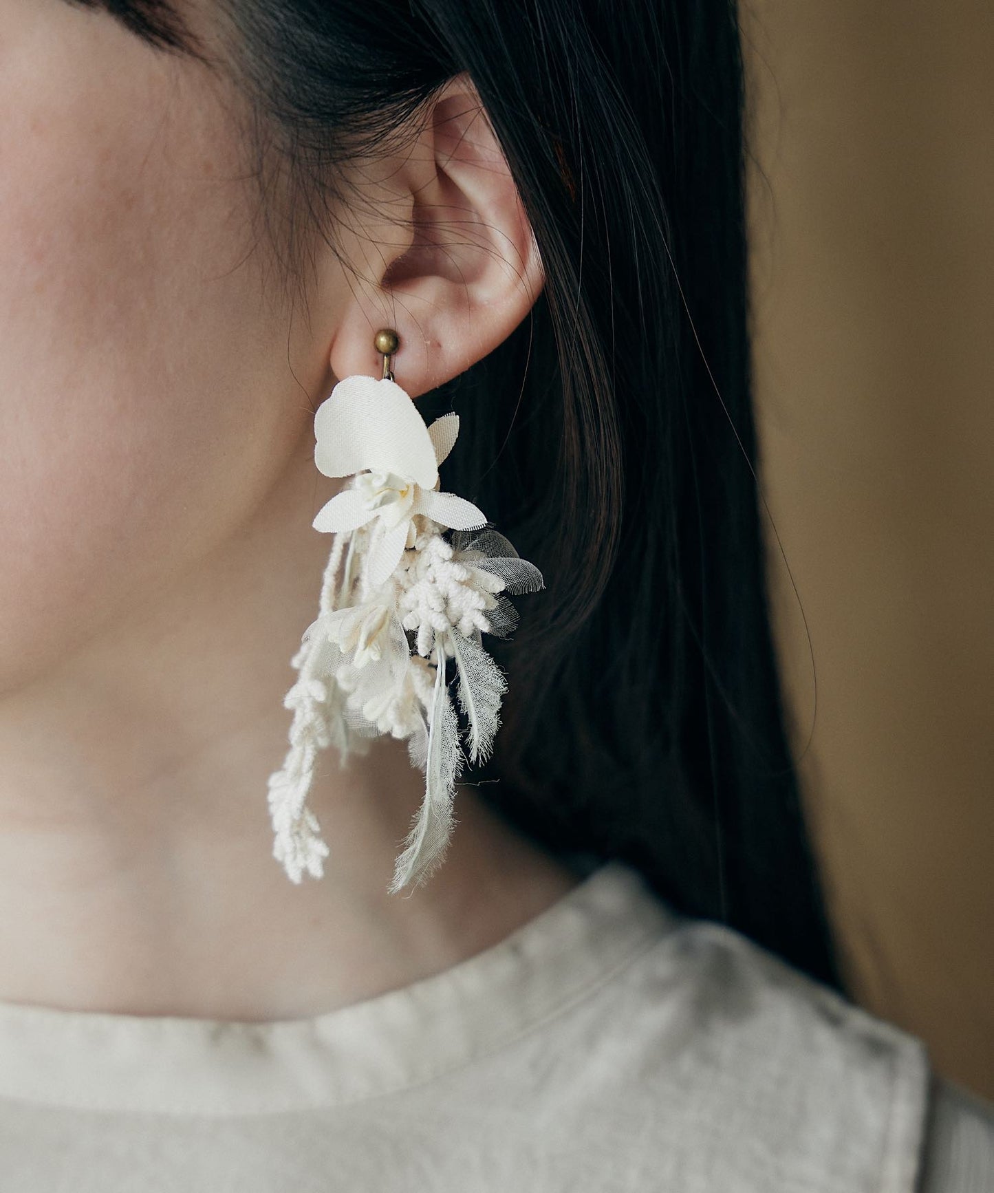 オンシジウムのピアス/イヤリング