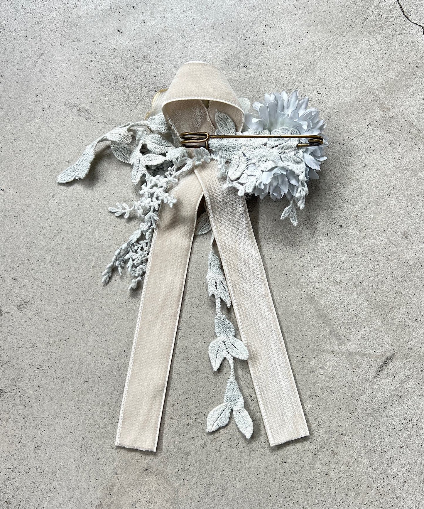 ラウンドポンチョ＊ショールピン付き