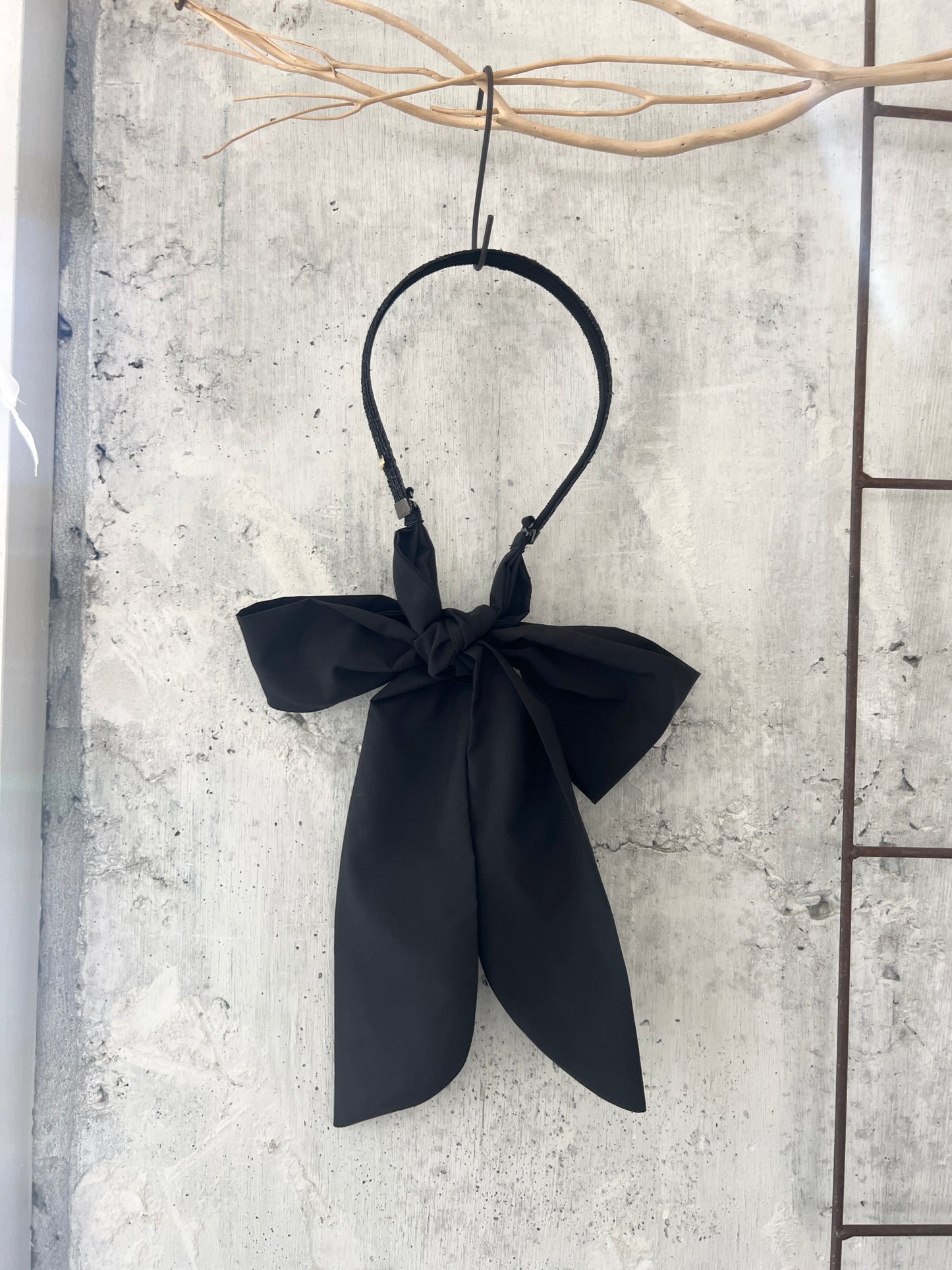 ［ Mia Hat ］Straw Ribbon Headband