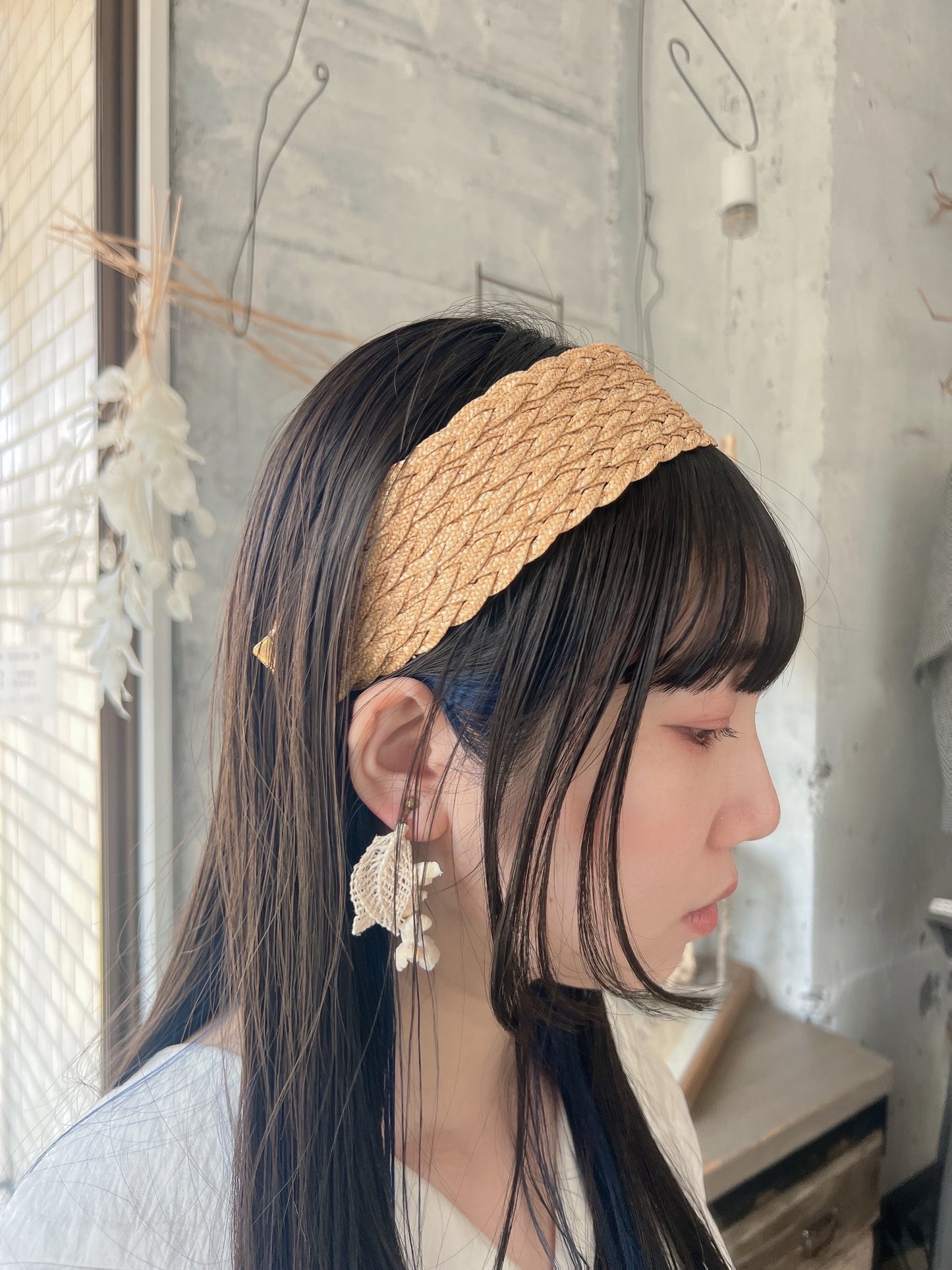 ［ Mia Hat ］Straw Headband