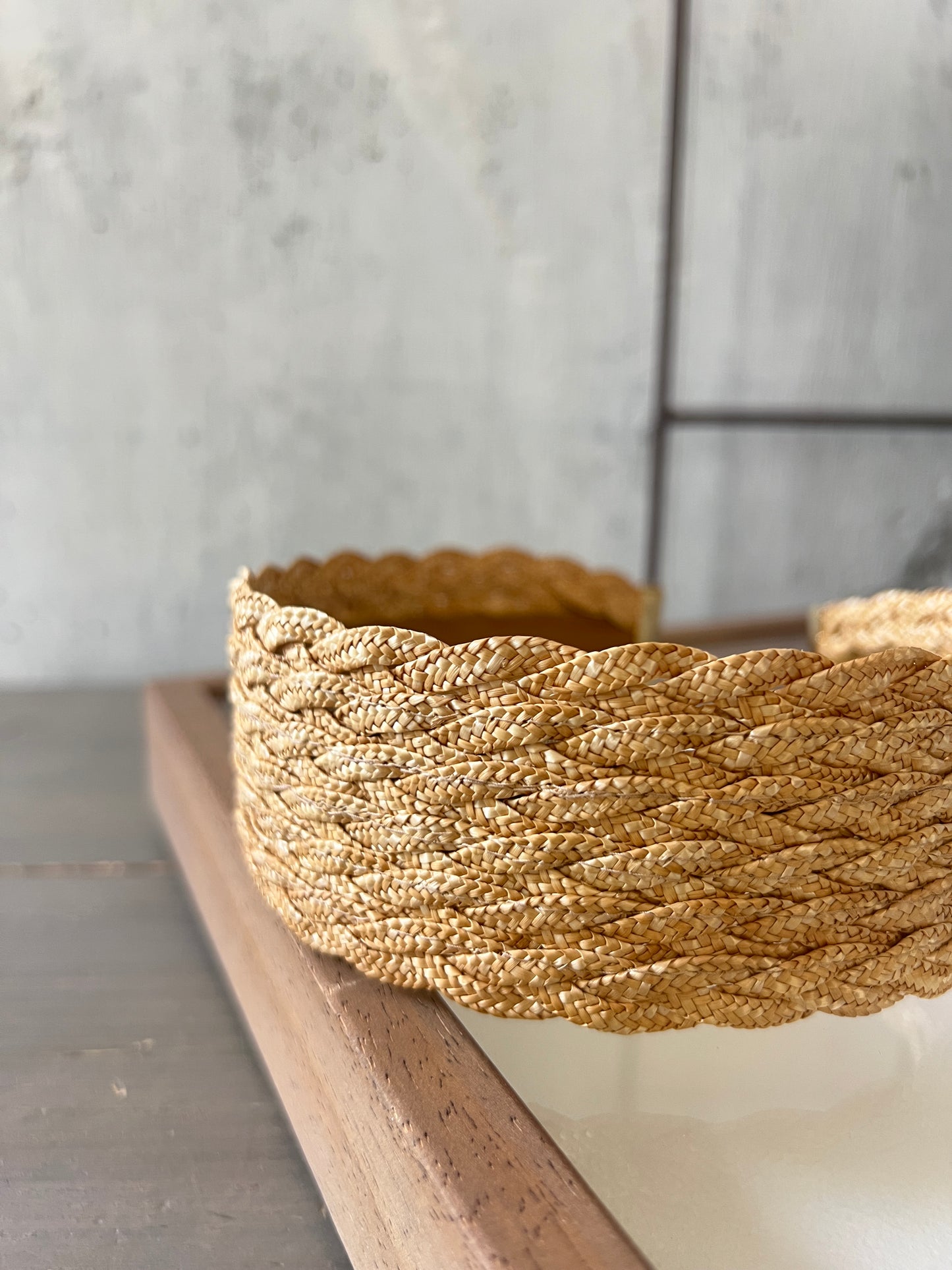 ［ Mia Hat ］Straw Headband