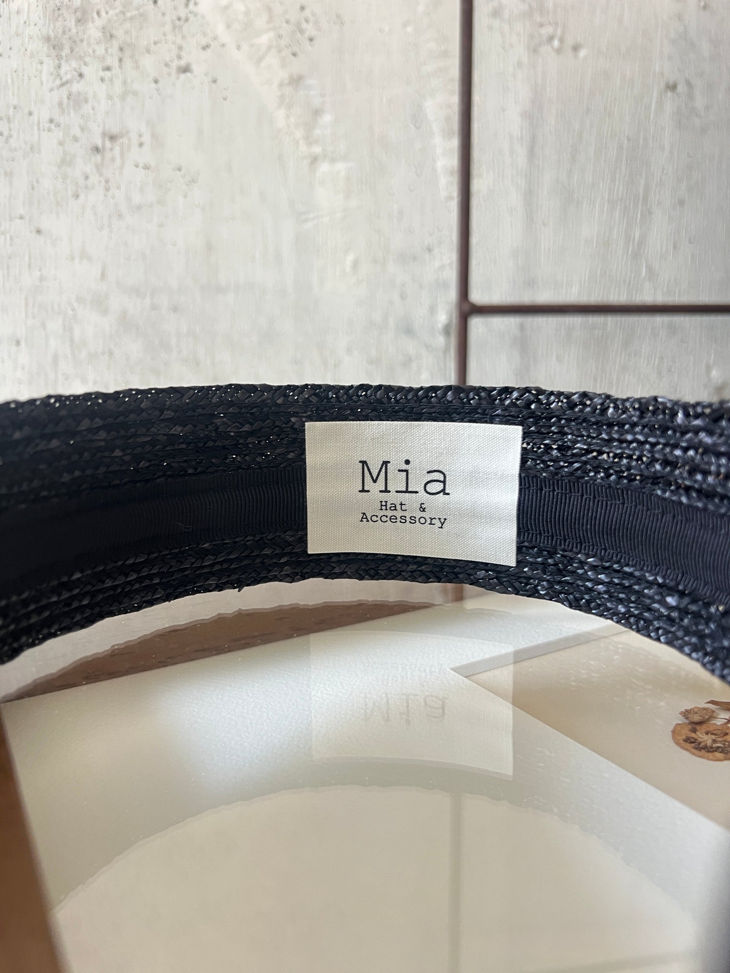 ［ Mia Hat ］Straw Headband
