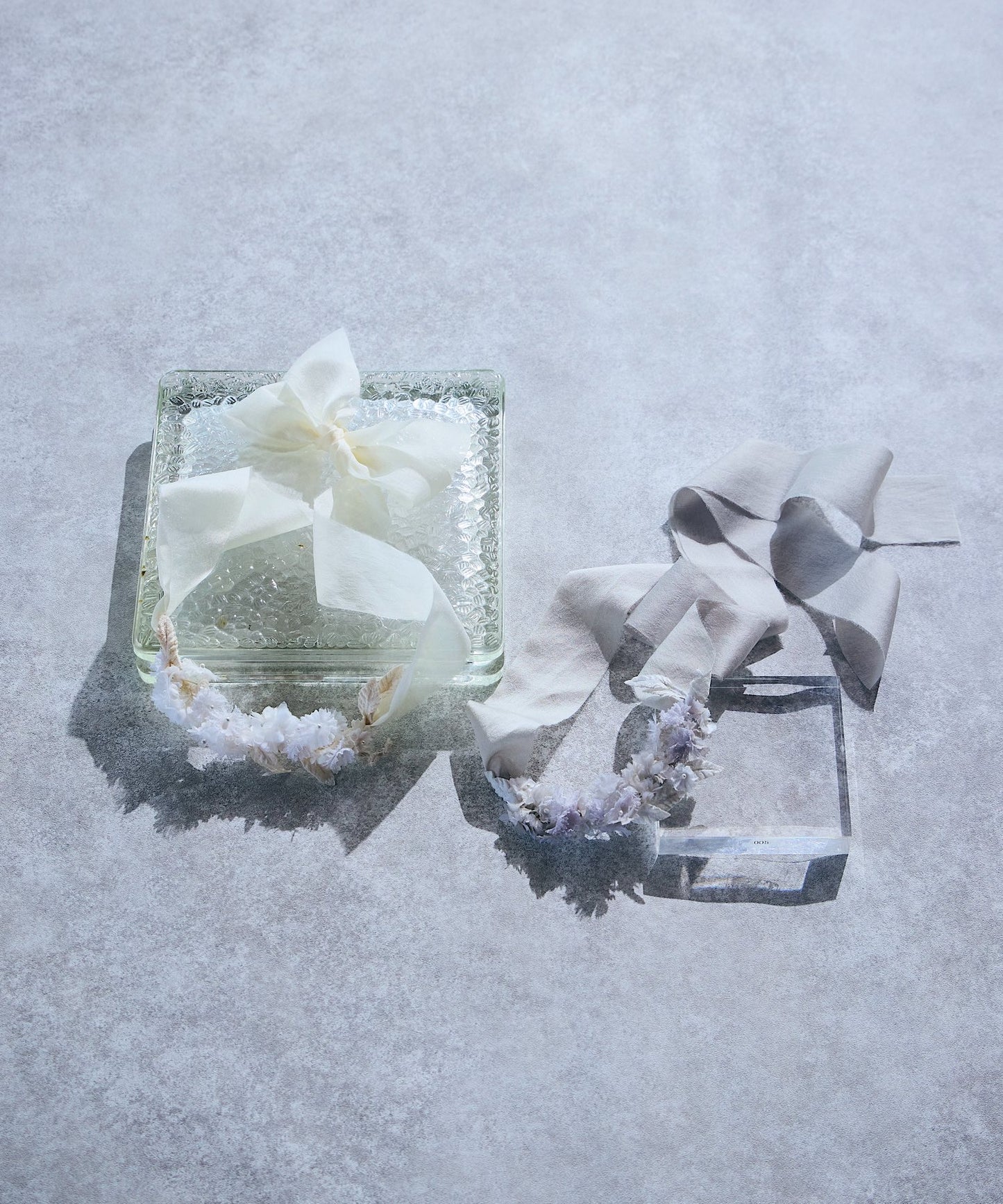 クララとサテンのネックレス