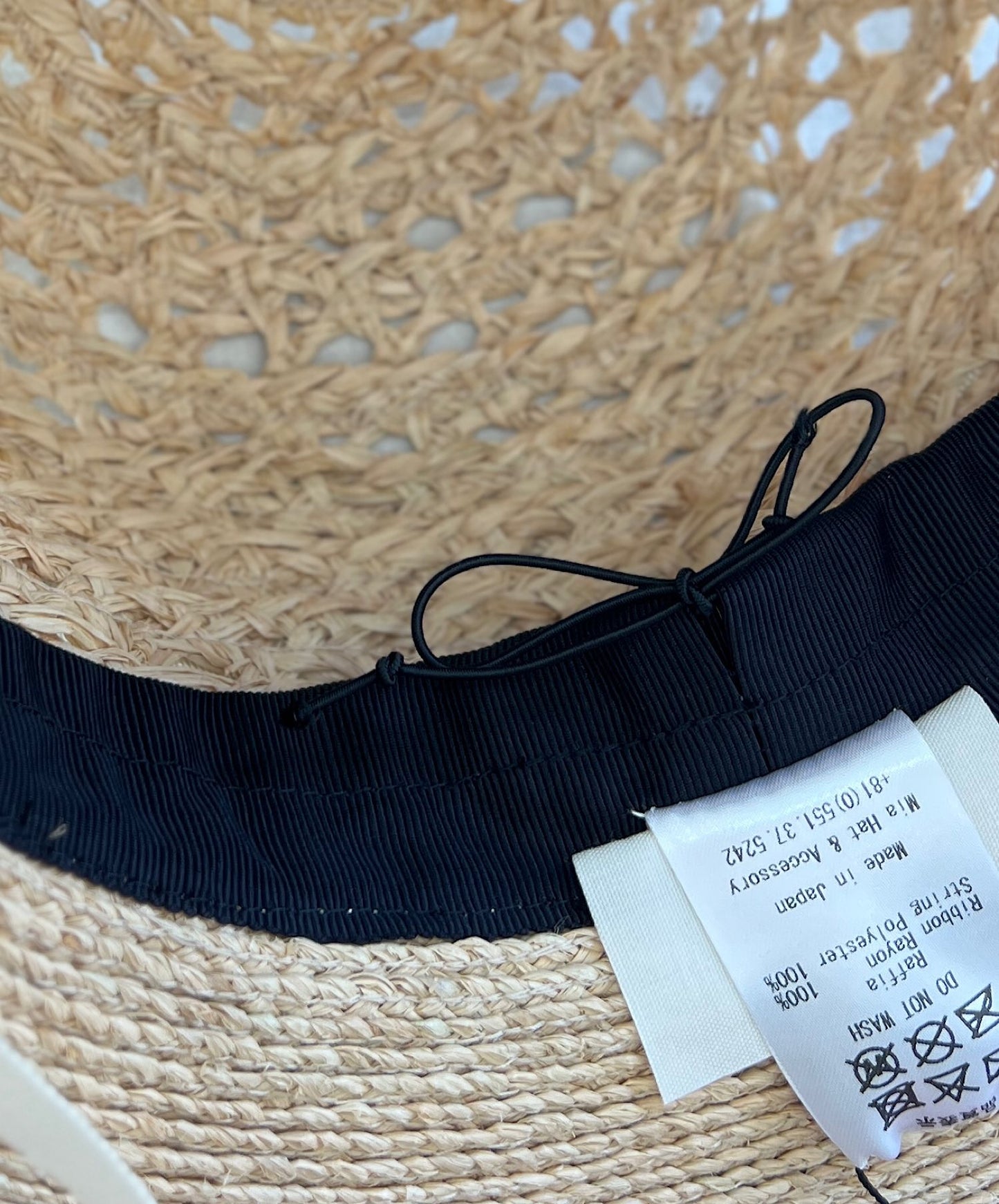 ［ Mia Hat ］Lace Canotier（Wide）
