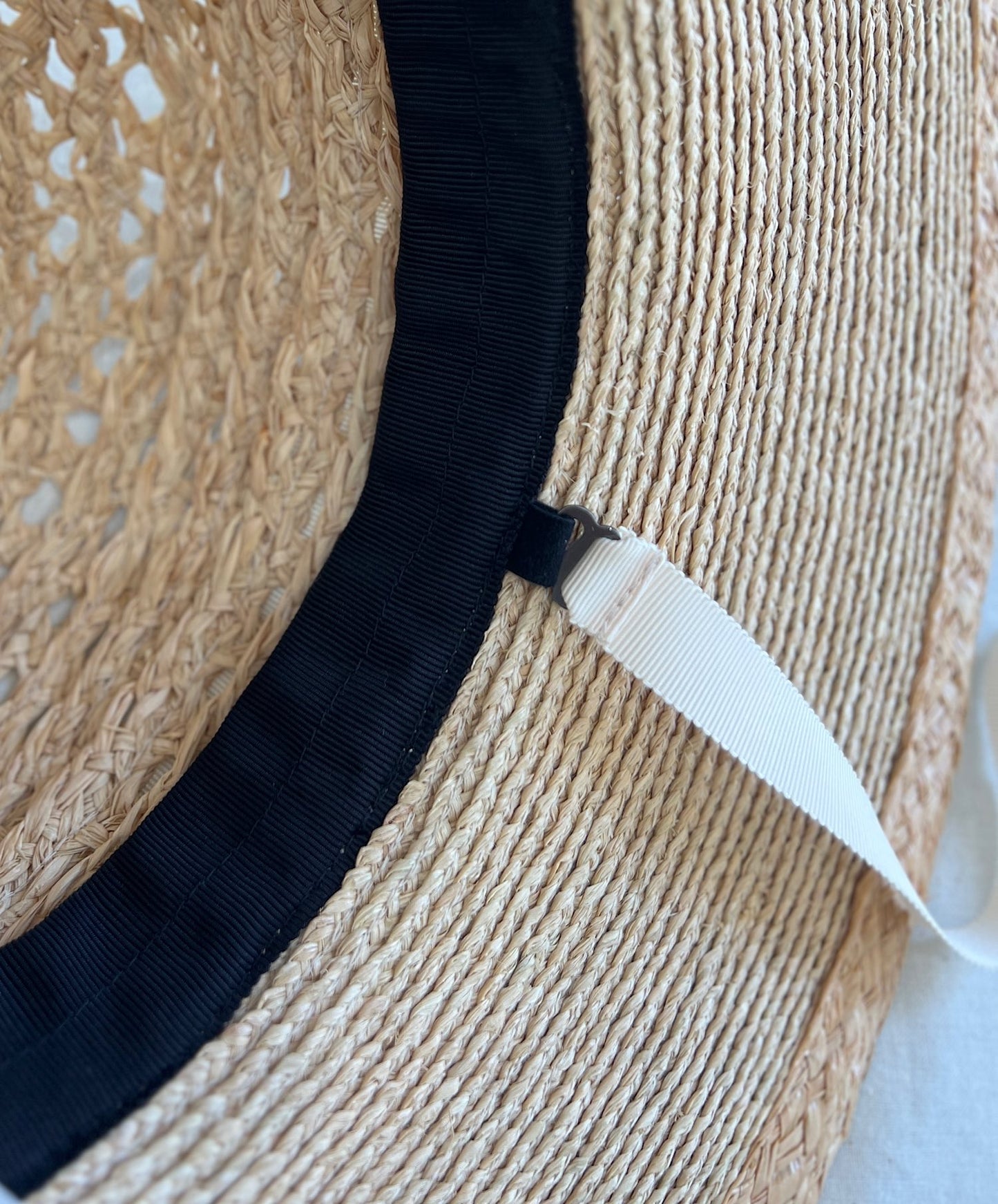 ［ Mia Hat ］Lace Canotier（Wide）