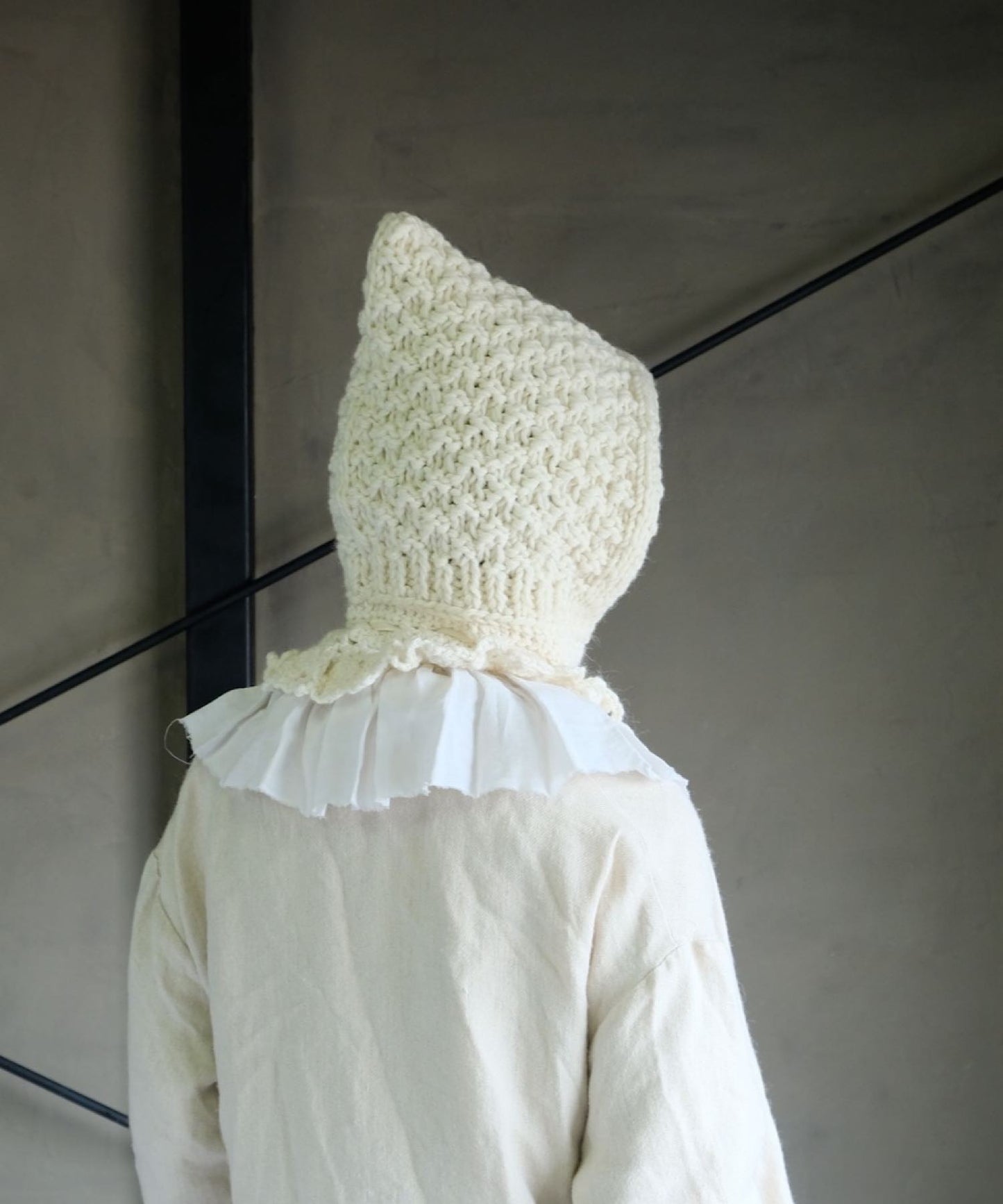 【予約販売】手編みのバラクラバ