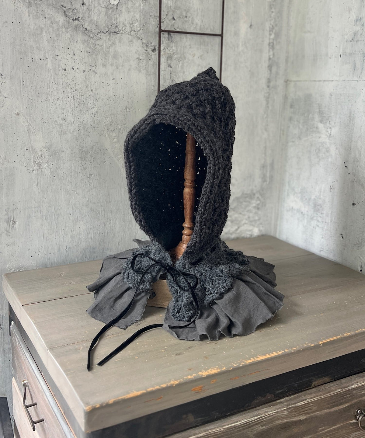 【予約商品】手編みのバラクラバ