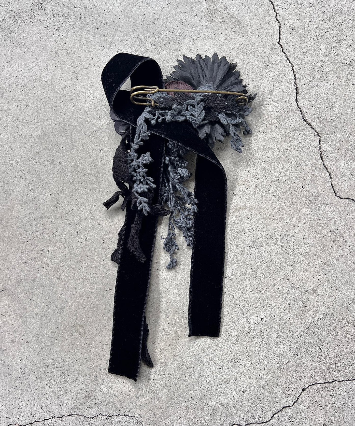 ラウンドポンチョ＊ショールピン付き