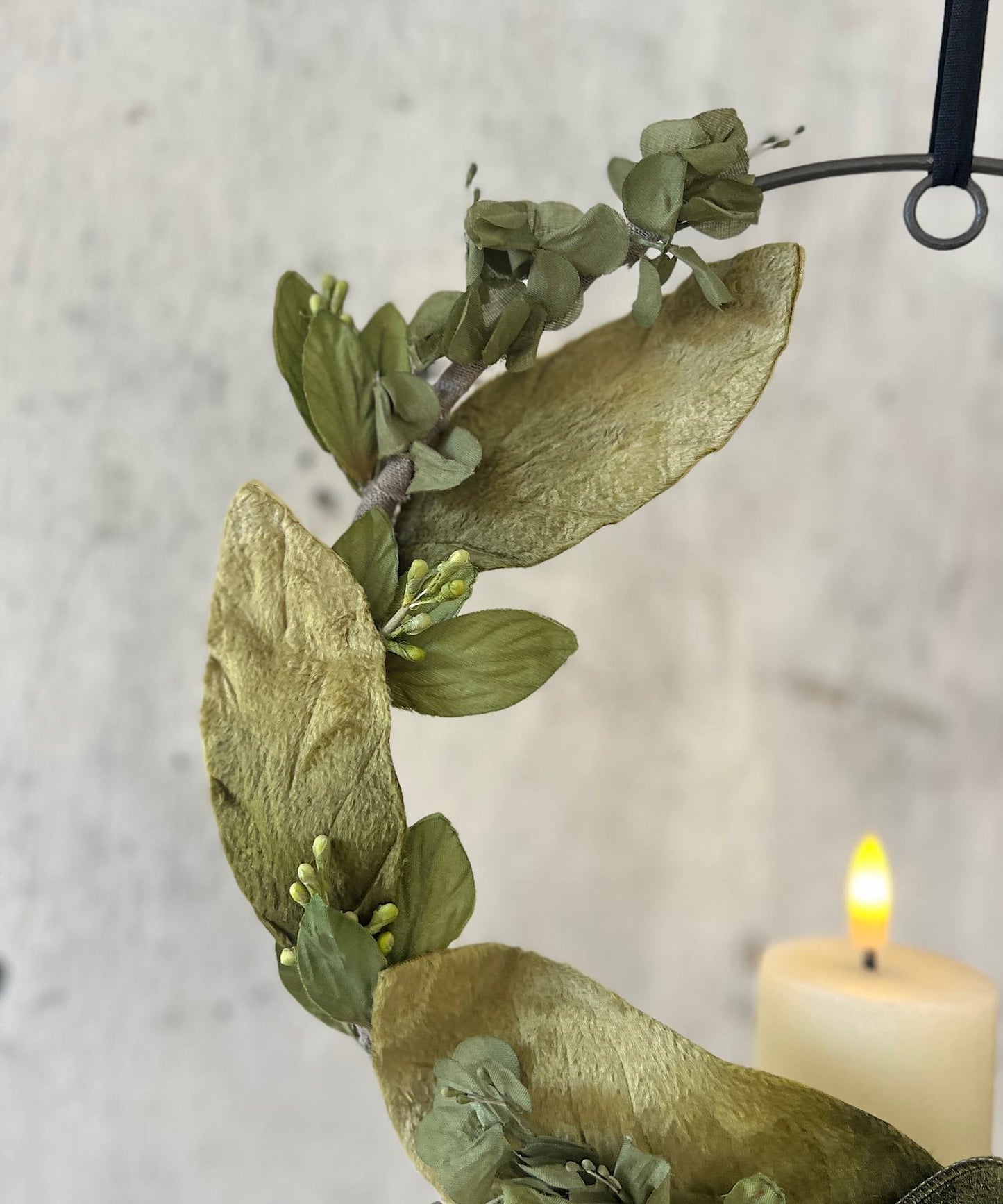 キャンドルリース