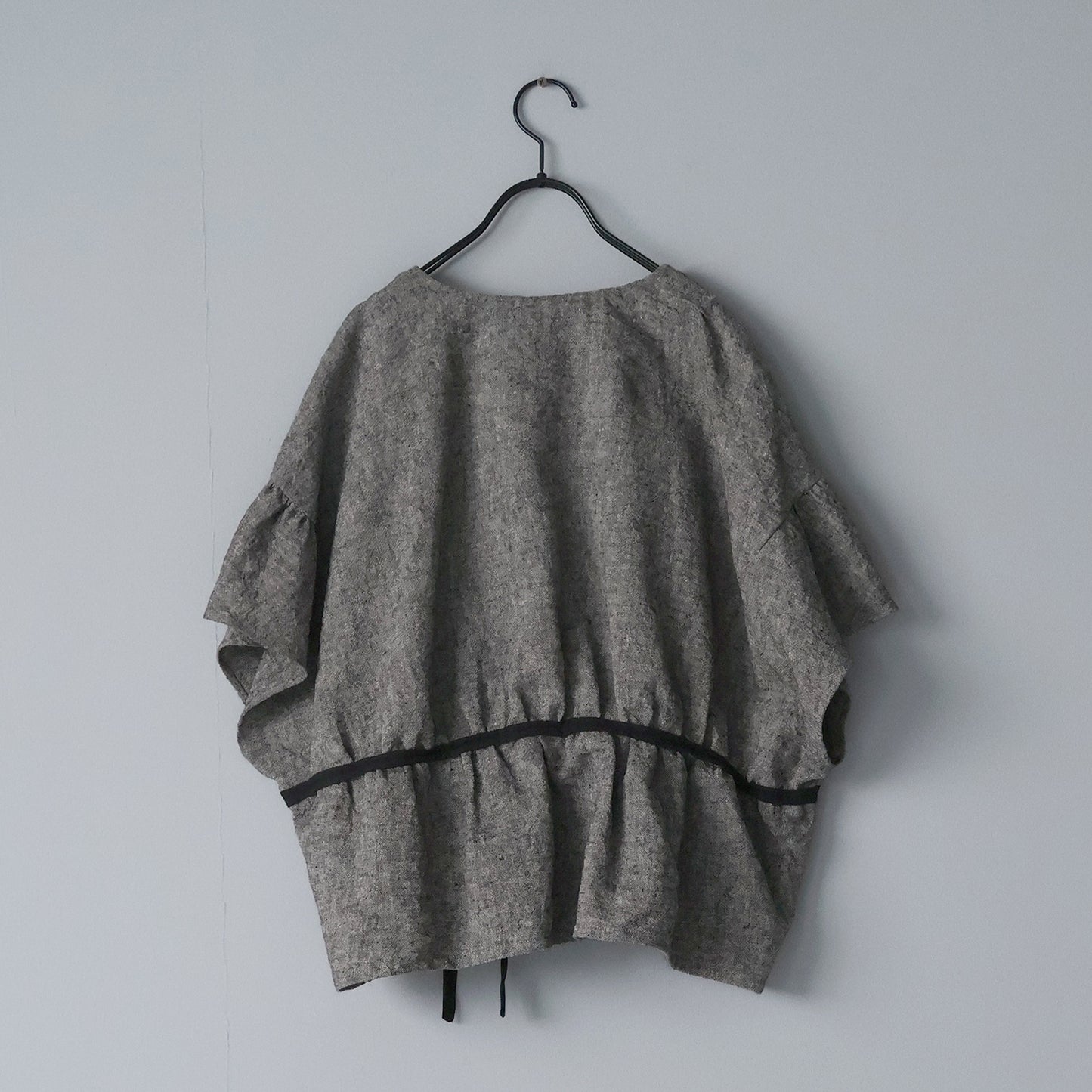 【MAGALI】トリプルウォッシュリネン・カシュクールジレ