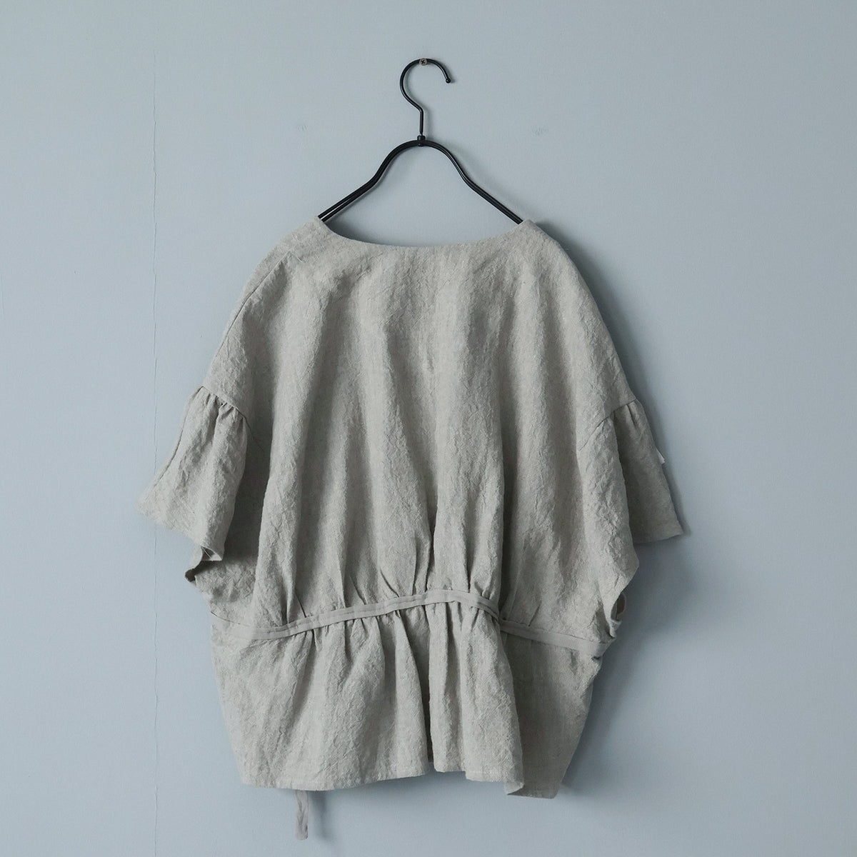 【MAGALI】トリプルウォッシュリネン・カシュクールジレ
