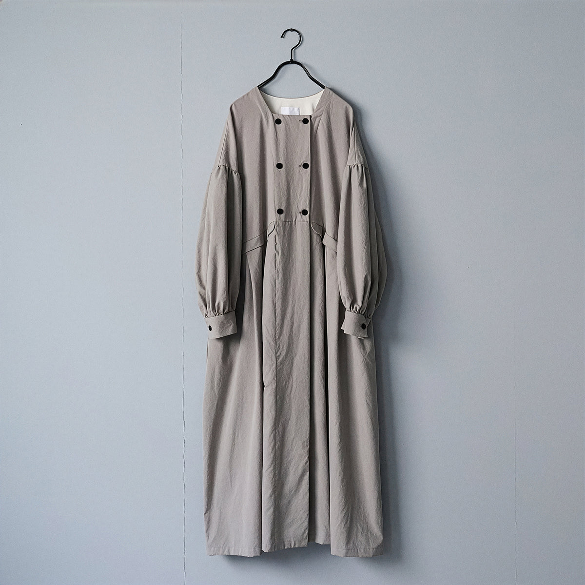 【MAGALI】オールドコットン・ダブルボタンワンピース
