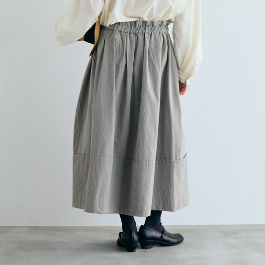 【MAGALI】オールドコットン・ラップ風スカート